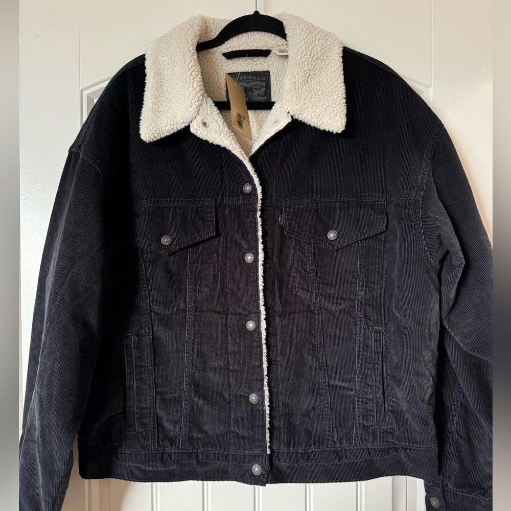 Levi’s Corduroy 90s Sherpa Trucker Jacket